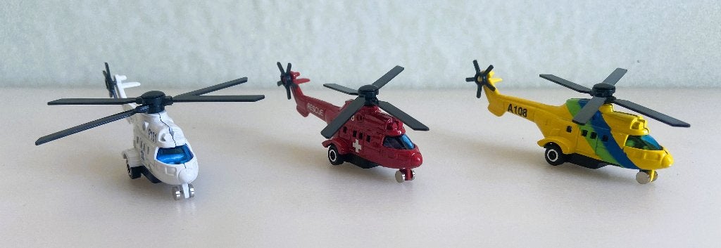 Helikopter Hawk  Ambulance Police Rescue 10 cm NIEUW, Ophalen of Verzenden, Nieuw