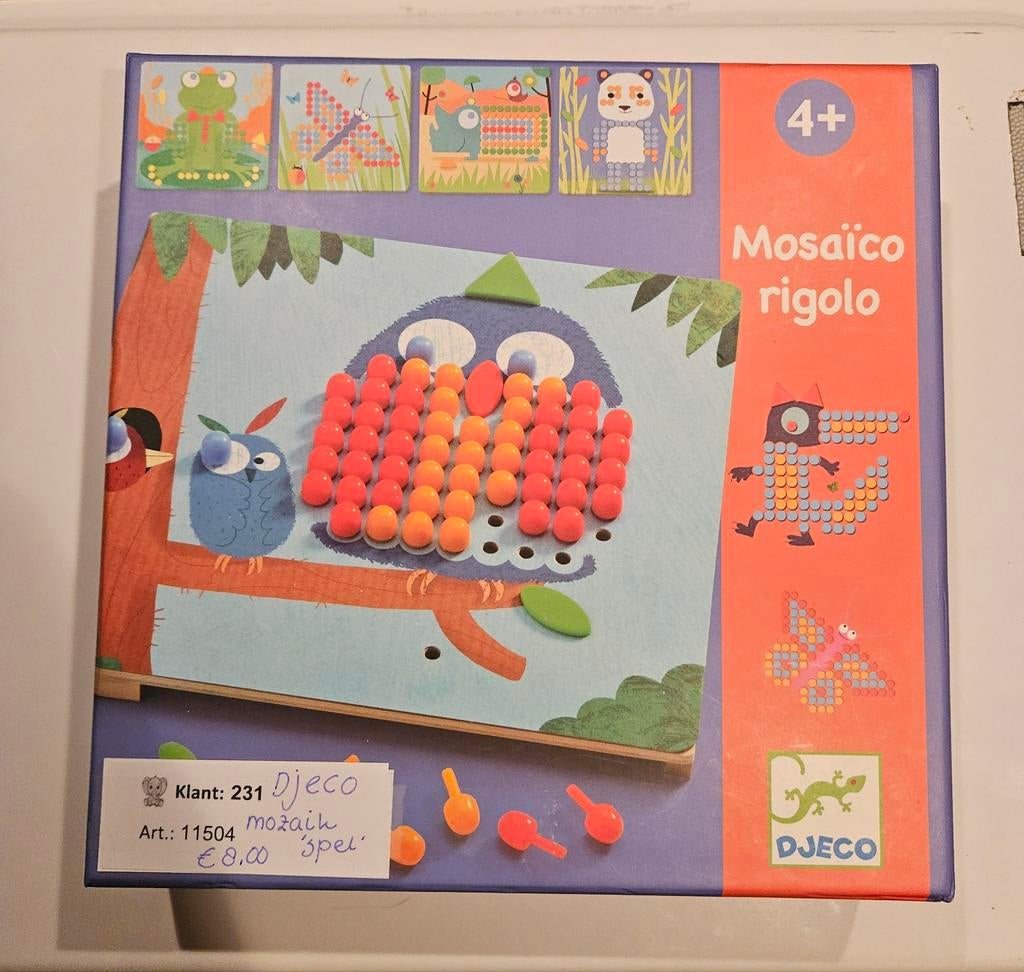 Mosaïco Rigolo mozaïek spel, Ophalen of Verzenden