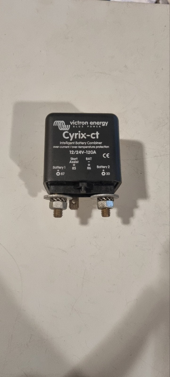 Victron Cyrix-ct 12/24V 120A intelligente accu combiner, Gebruikt, Universele onderdelen