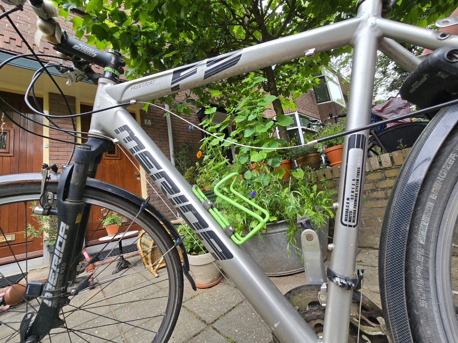 Merida fiets - opknapper, Fietsen en Brommers, Fietsen | Heren | Herenfietsen, Gebruikt, Velgrem, Versnellingen, Ophalen
