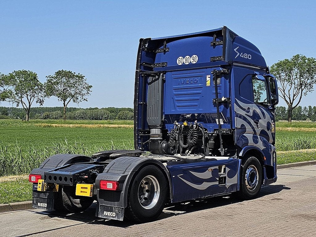 IVECO S-WAY AS440S48 alcoa pto+hydr., Auto's, Vrachtwagens, Automaat, Euro 6, Overige kleuren, Iveco
