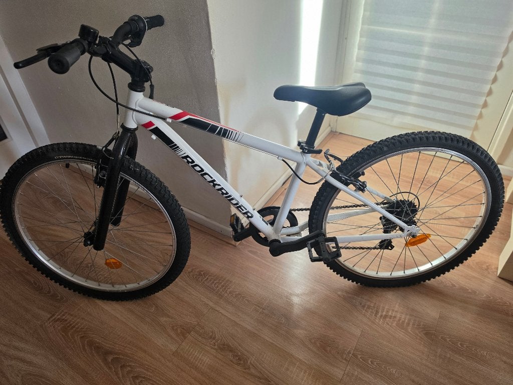 ROCKRIDER Mountainbike 20 inch – 6-9 jaar, Ophalen, Gebruikt, Velgrem, Versnellingen