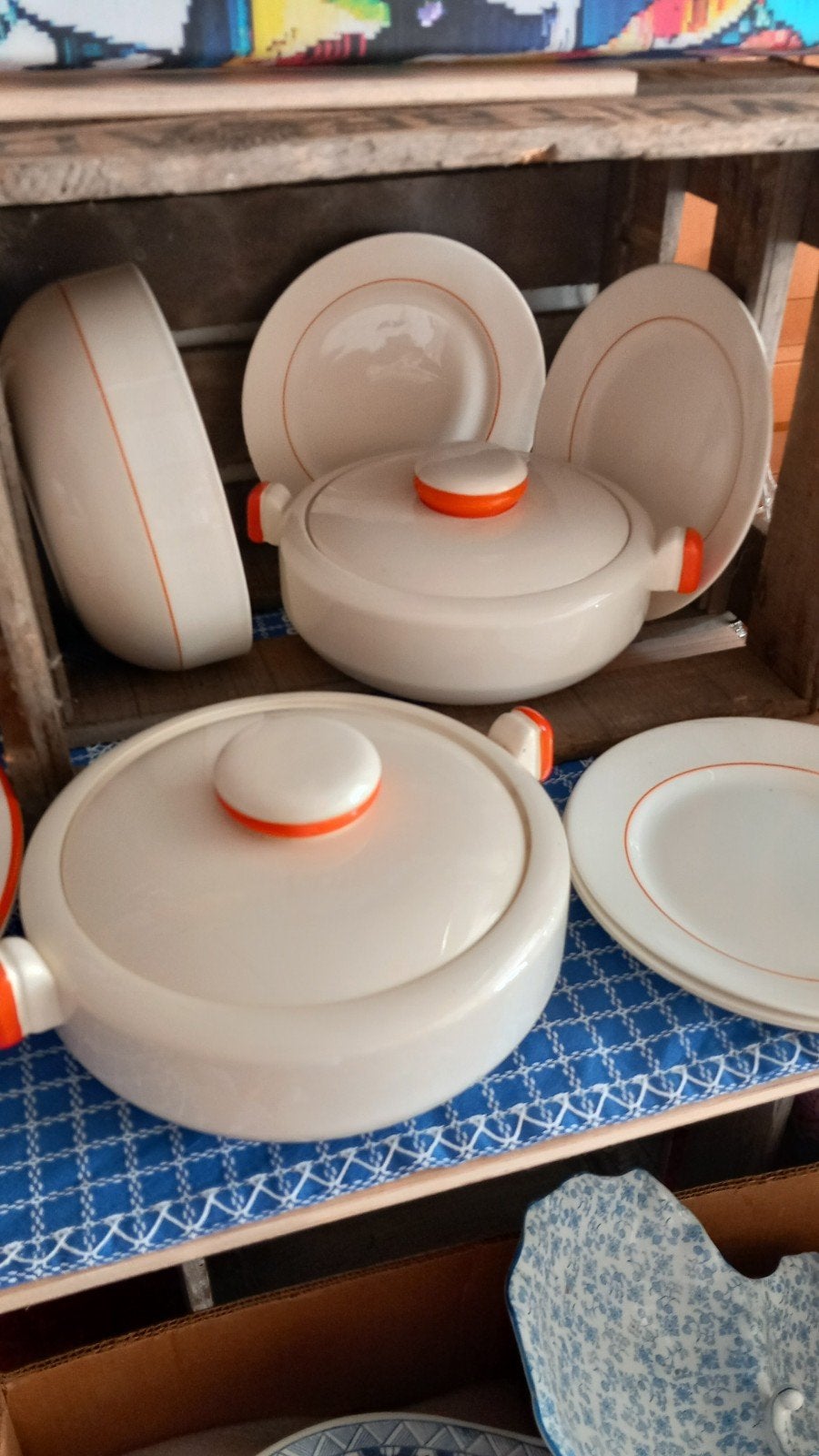 Art Deco design servies Petrus Regout model "Vorm Limburg ", Antiek en Kunst, Antiek | Servies compleet, Ophalen of Verzenden