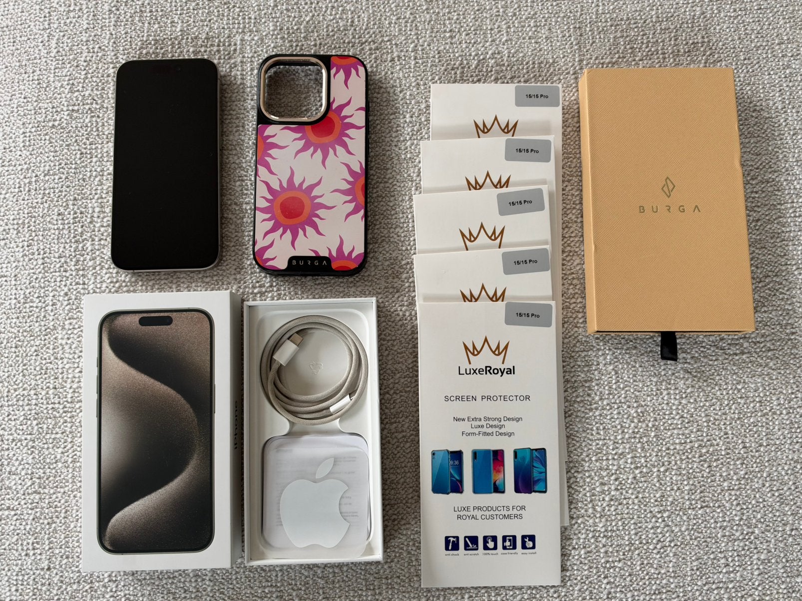 iPhone 15 Pro 256GB grijs, Ophalen, Gebruikt, Overige typen, Apple