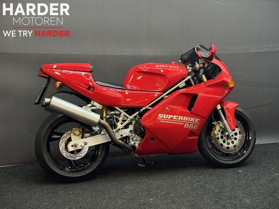 DUCATI 888 STRADA | ZEER GOEDE STAAT | WEINIG KM | ICOON, DUCATI, Motorrijbewijs A, Bedrijf, Onbekend
