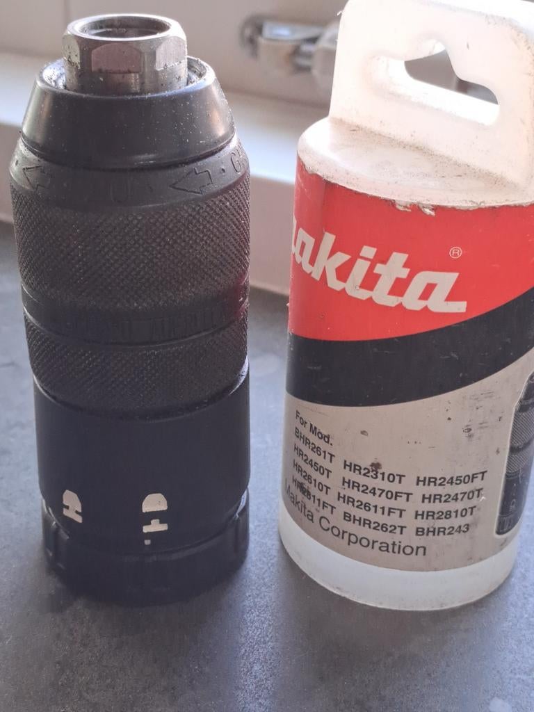 Makita snelwissel boorkop nieuw, Doe-het-zelf en Verbouw, Gereedschap | Machine-onderdelen en Toebehoren, Ophalen of Verzenden