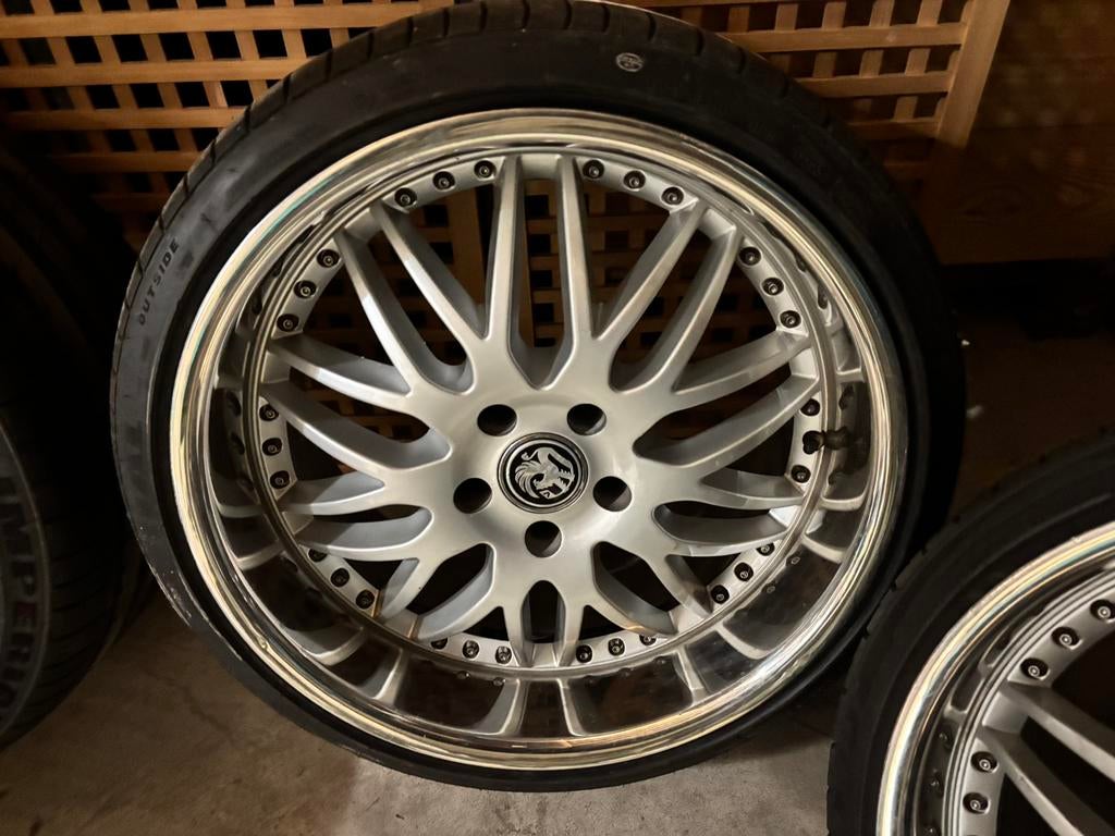 Dikke wielen breedset ROYAL 265/30/19 10j ET35 5x108, Ophalen of Verzenden, Gebruikt, Volvo