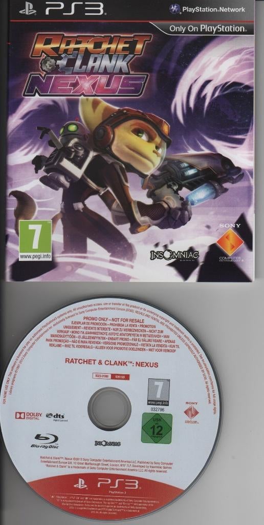 ratchet & clank nexus promo ps3, Avontuur en Actie, 1 speler, Ophalen of Verzenden, Zo goed als nieuw