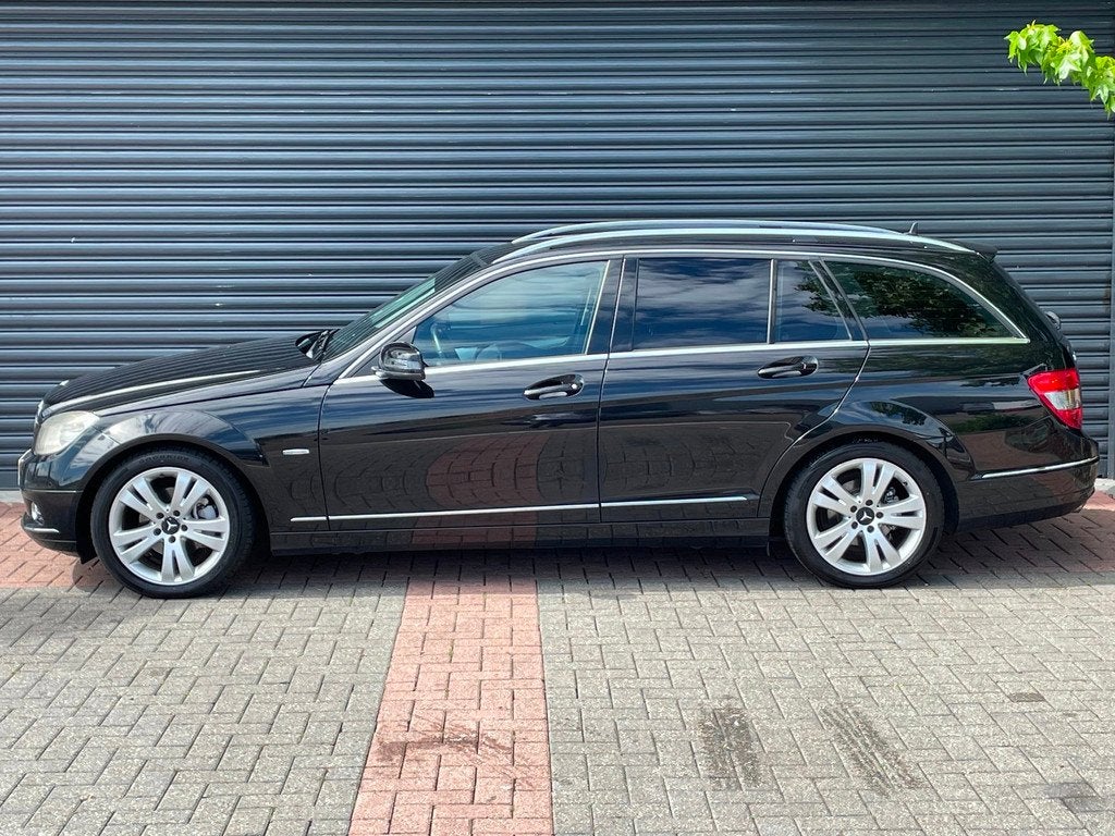 Mercedes-Benz C-klasse Estate 180 K BlueEFFICIENCY Business, Auto's, Mercedes-Benz, Achterwielaandrijving, Zwart, Zwart, Origineel Nederlands