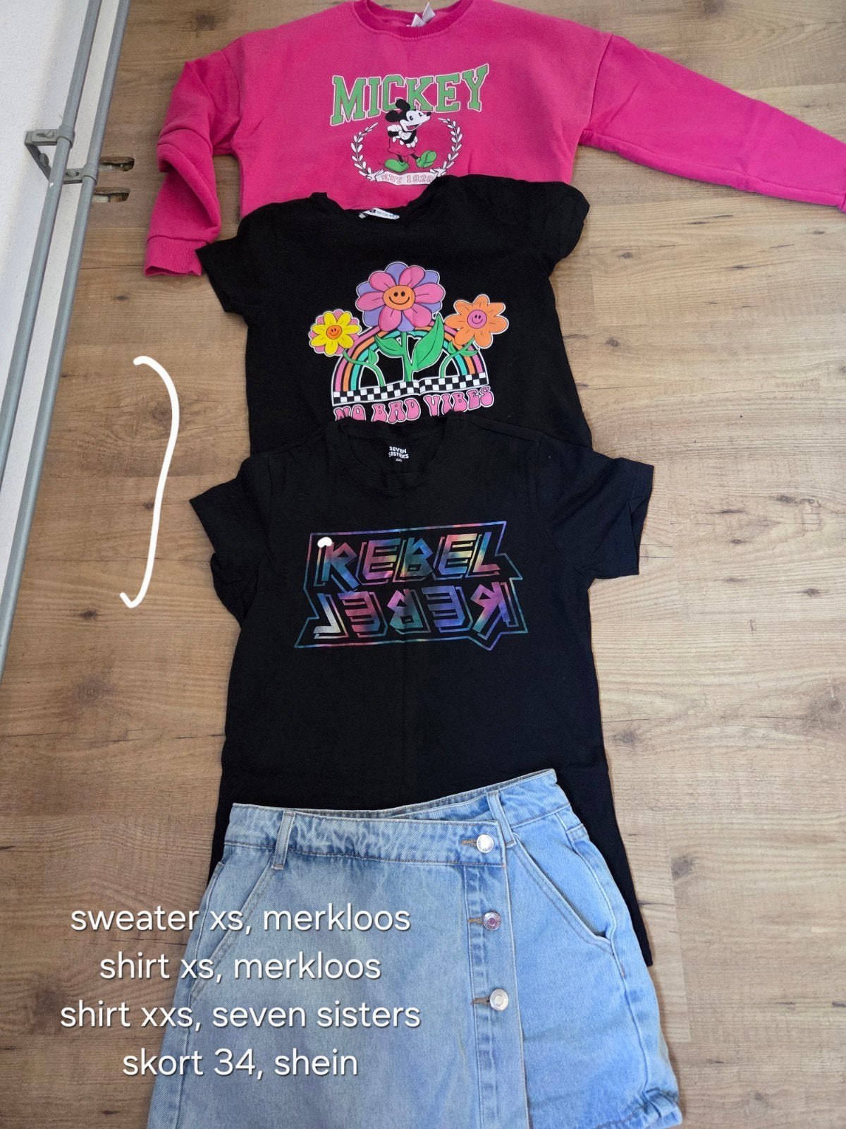 Kleding pakket tiener (xxs en xs), Ophalen of Verzenden, Gebruikt, Overige maten