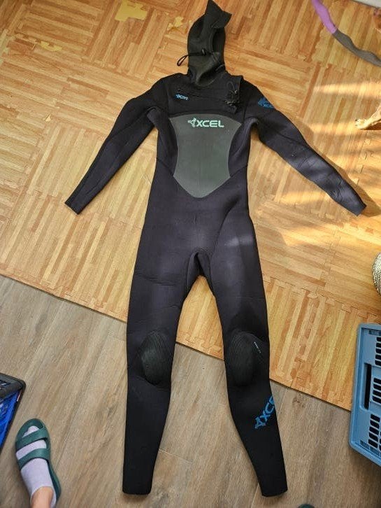 Xcel Dames Wetsuit 6/5/4mm - Maat 8T, Watersport en Boten, Wetsuit, Gebruikt, Ophalen of Verzenden, Xcel