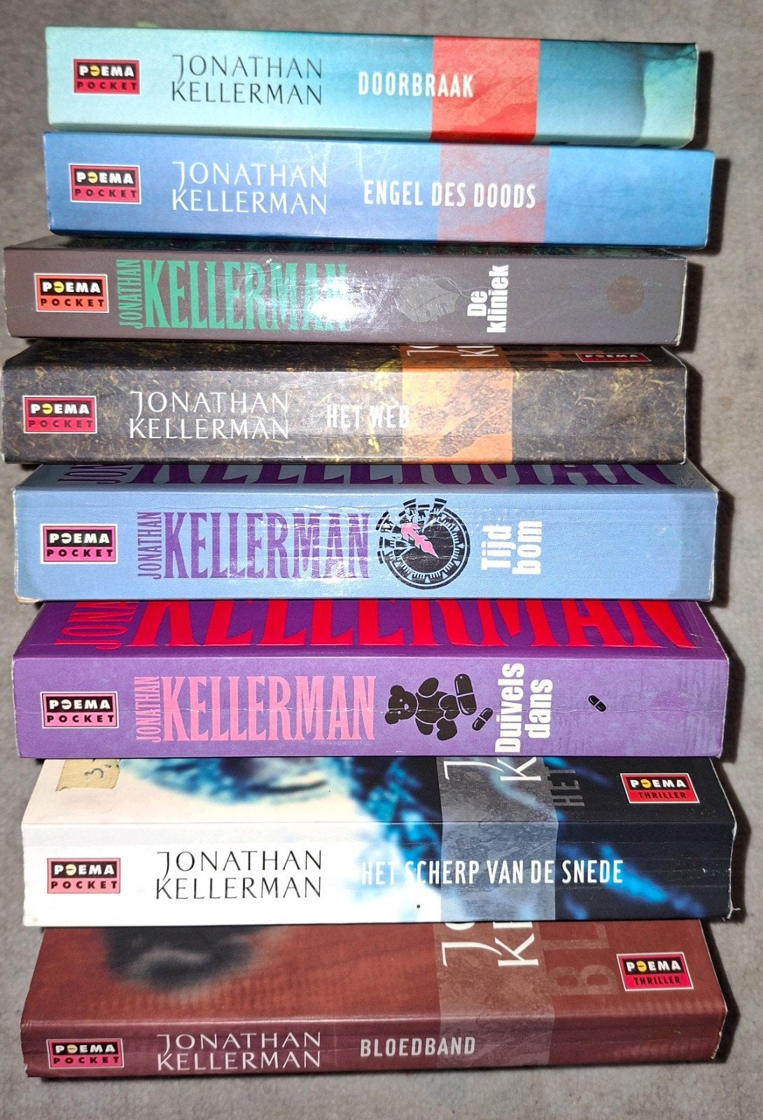 Jonathan Kellerman.  8 boeken, Ophalen of Verzenden