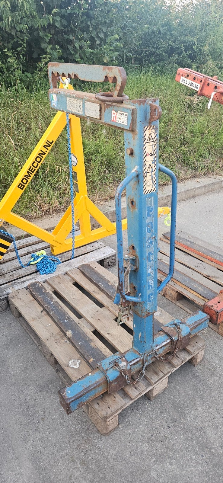Pallethaak gebruikt - ideaal voor zelfbouwprojecten, Ophalen