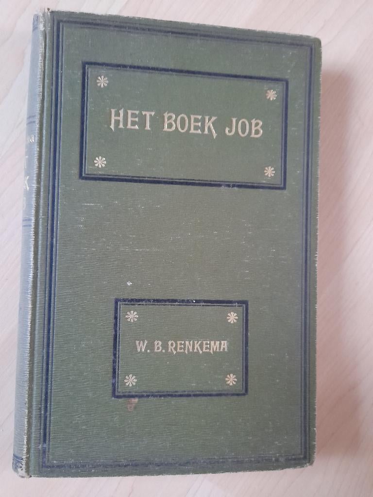 HET BOEK JOB  WB Rentema Voor de gemeente verklaard, Ophalen of Verzenden, Gelezen