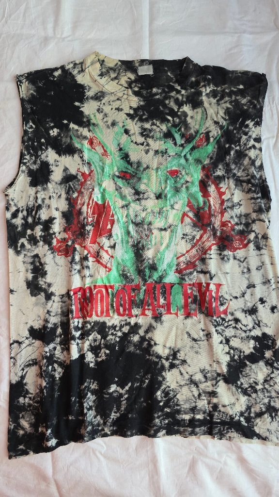 Slayer, World Sacrifice tour 1988, batik, rare!, Onbekend, Zwart, Maat 56/58 (XL), Ophalen of Verzenden