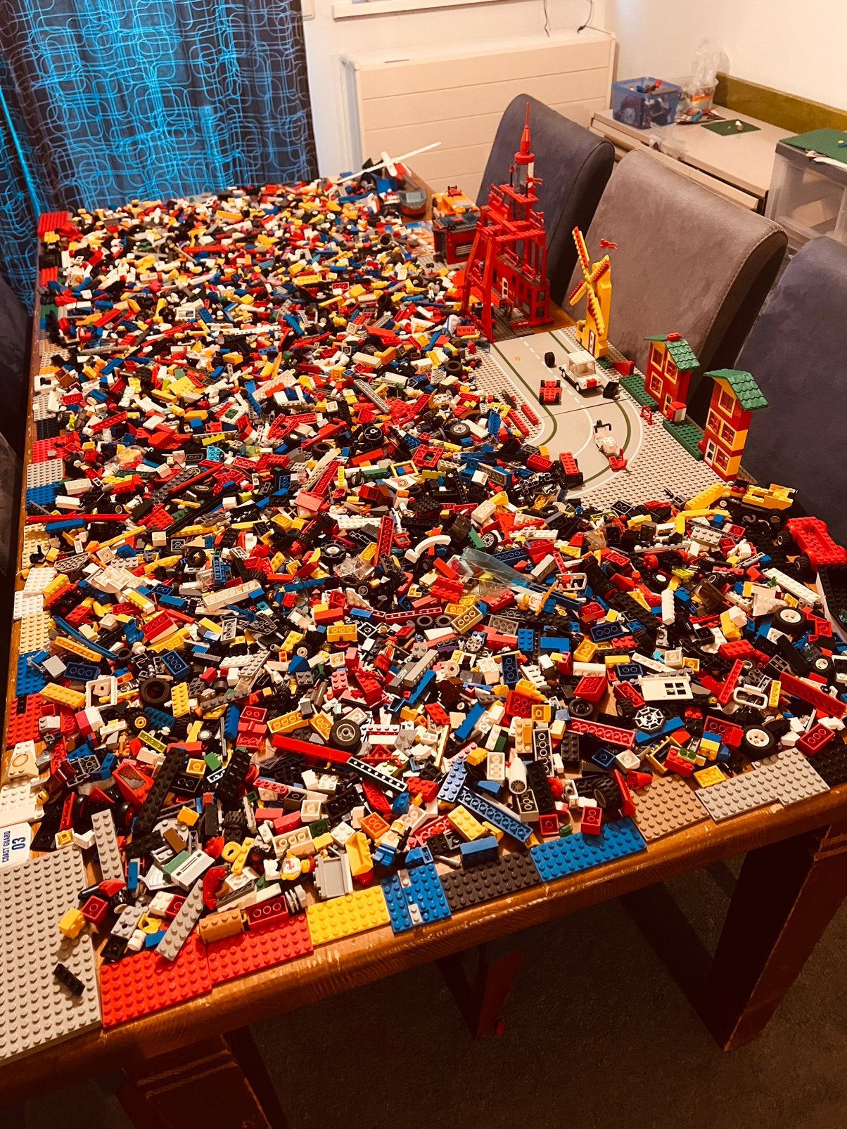 Lego mega veel echte lego gemengd