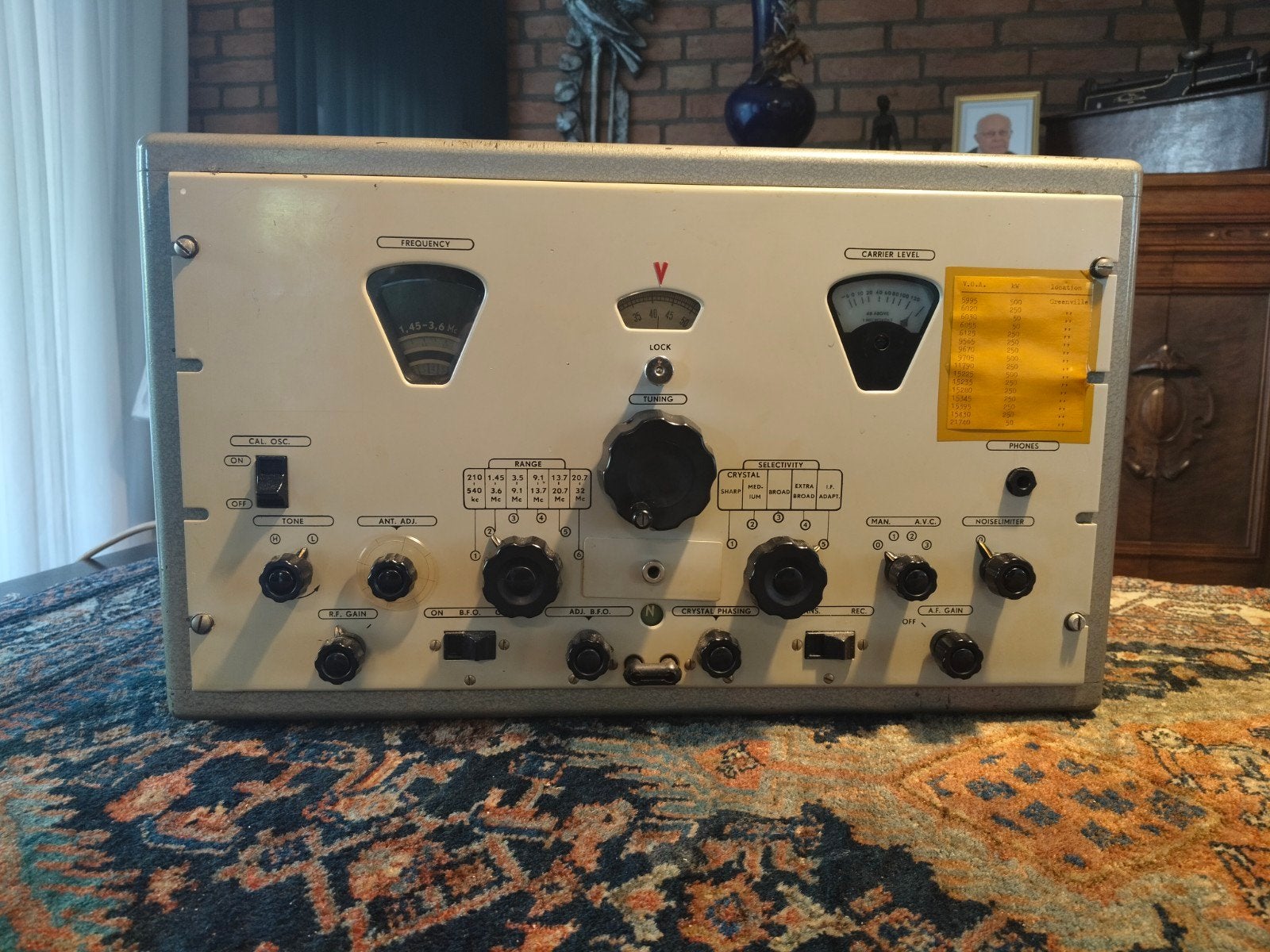 Philips BX 925 A/15 ontvanger - Niet getest, Antiek en Kunst, Ophalen