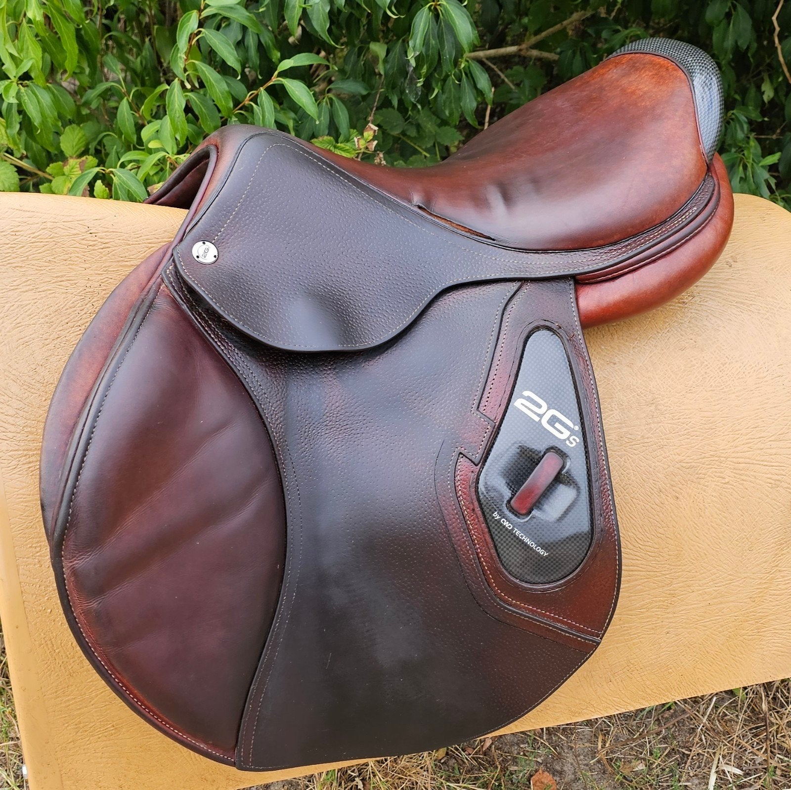 CWD 2Gs 17,5 inch 2022 springzadel, Dieren en Toebehoren, Paarden en Pony's | Zadels, Gebruikt, Schoft-/schoudervrijheid, Dressuur