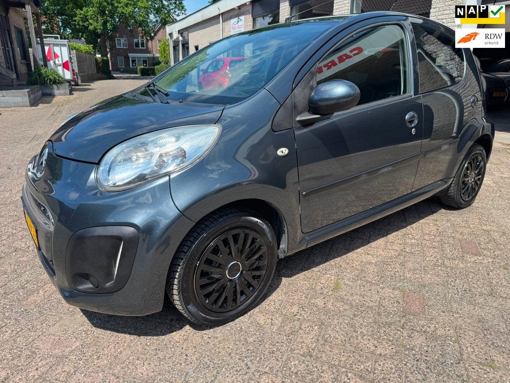 Citroen C1 1.0 Collection AIRCO LED ORG 80412 KM NAP O.H BOE, Voorwielaandrijving, Euro 5, Gebruikt, 4 stoelen