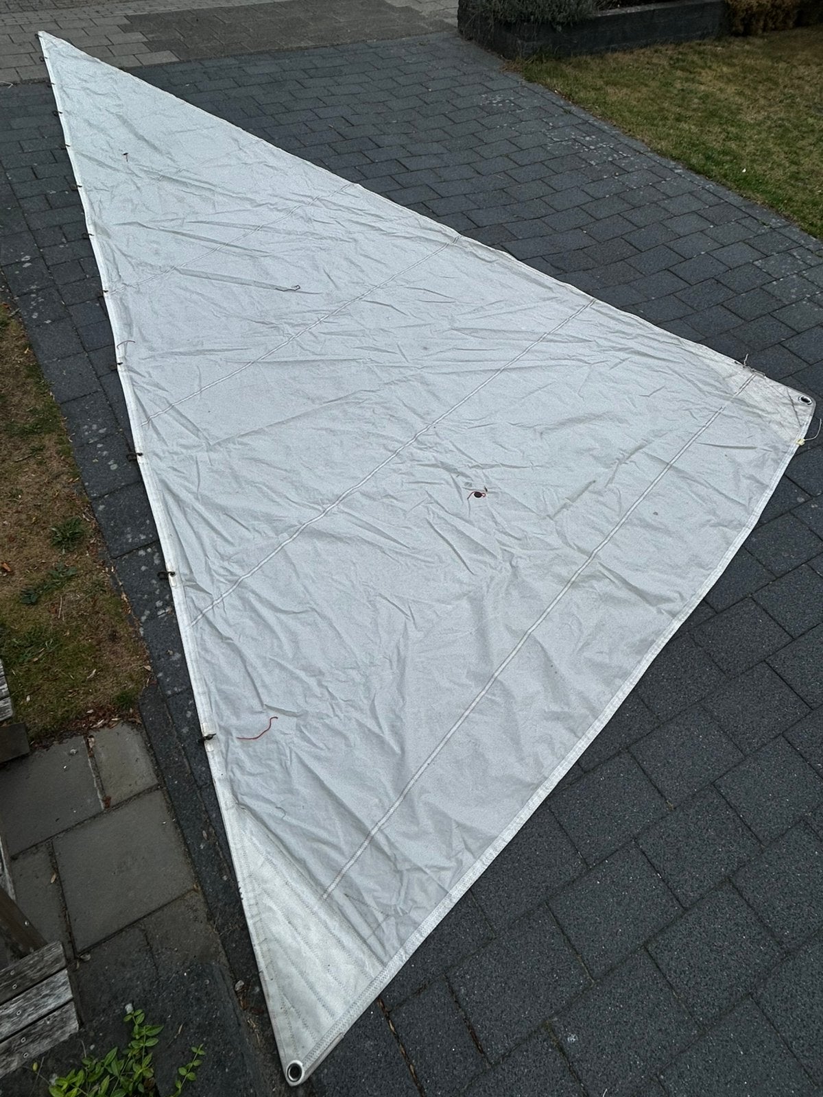 Zeil fok (zonnedoek), Ophalen of Verzenden, Gebruikt, Genua of Fok, Minder dan 15 m²