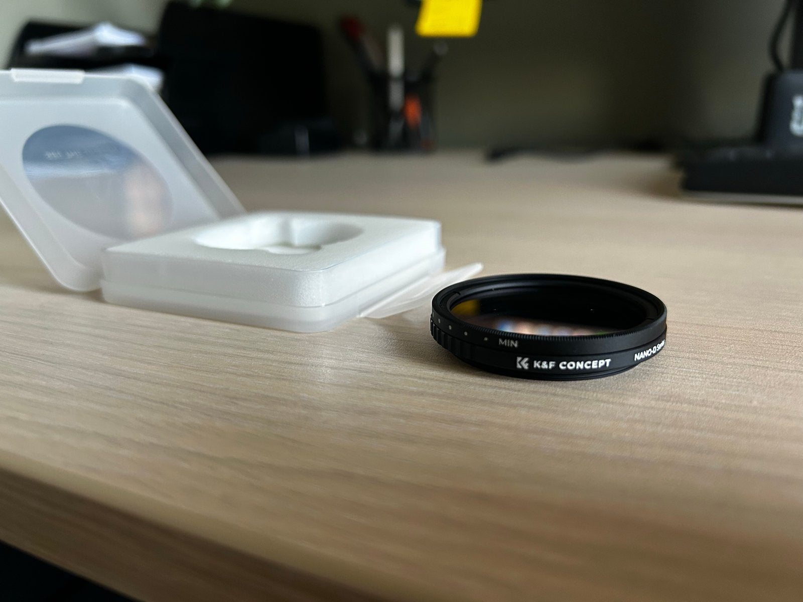 K&F Concept Variabel ND Filter 43mm - Krasvrij, Ophalen, ND-filter, K&F Concept, Minder dan 50 mm