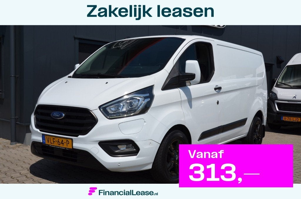 Ford Transit Custom 340 1.0 L1H1 PHEV TR Zero Emissie zone g, 125 pk, Gebruikt, 2102 kg, Wit