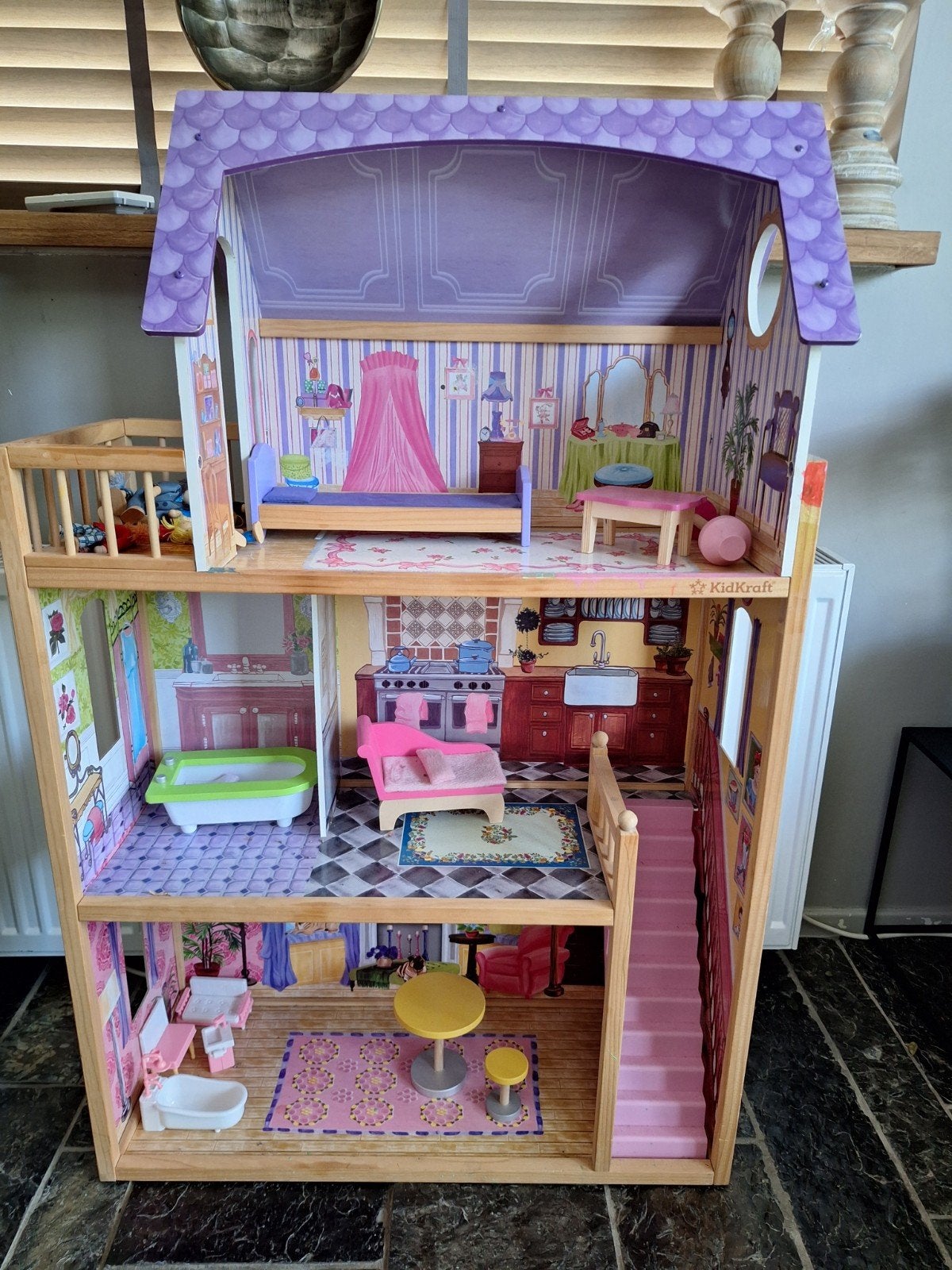 Kidkraft poppenhuis, Ophalen