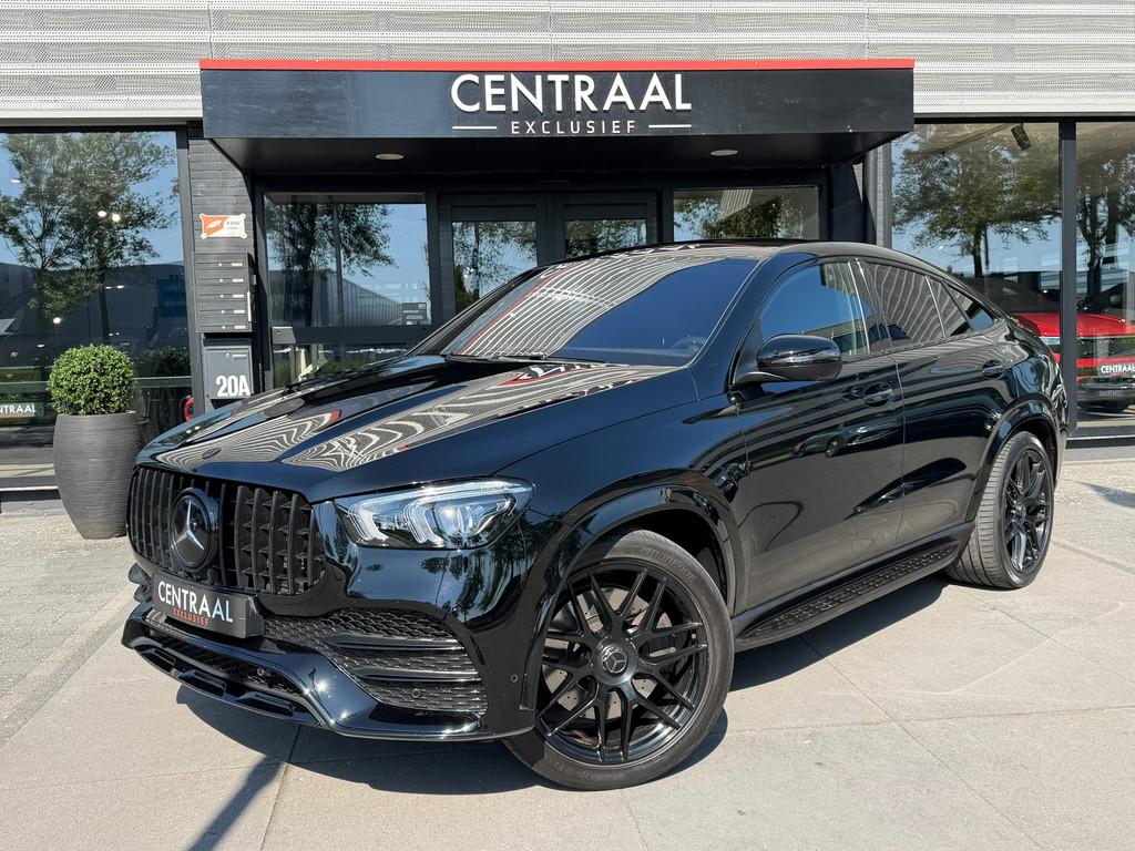 Mercedes-Benz GLE-klasse Coupé 350 de 4MATIC AMG Pano|Burme, Auto's, Gebruikt, 4 cilinders, Automatische klimaatregeling, 320 pk