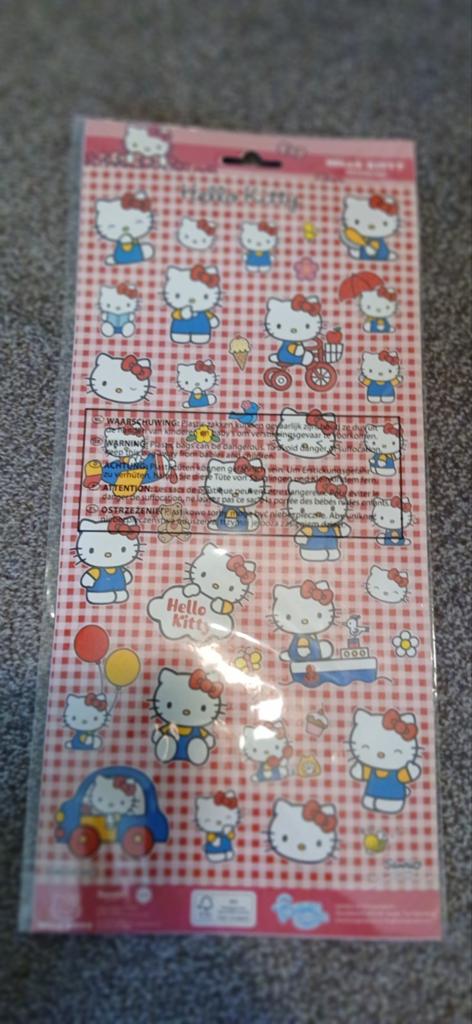 Nieuwe Hello Kitty Stickers - Diverse Designs veel stickers, Ophalen of Verzenden, Nieuw, Strip of Tekenfilm