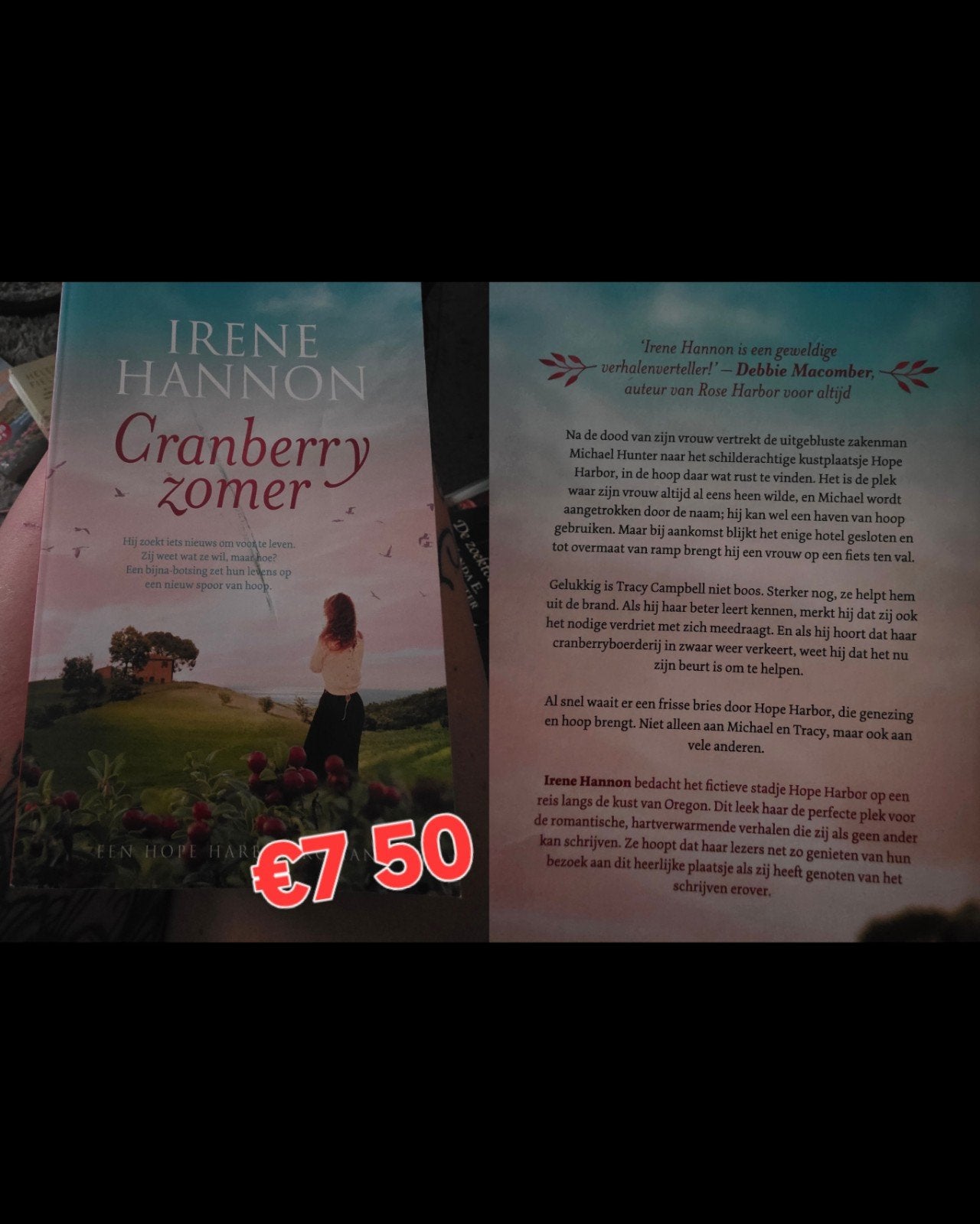 Cranberry zomer Irene hannon, Ophalen of Verzenden, Zo goed als nieuw