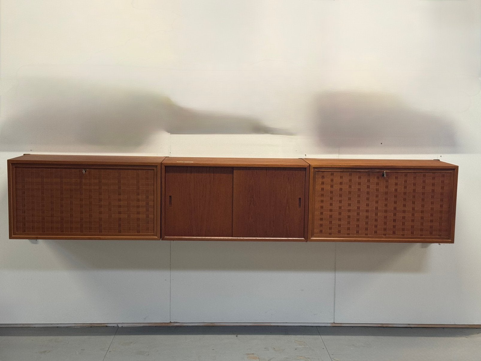Poul Cadovius by Royal System vintage modulair wandsysteem, Gebruikt, Teakhout, Ophalen of Verzenden, Minder dan 100 cm
