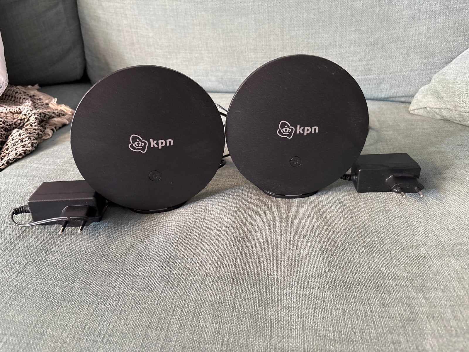 KPN SuperWifi punten (2 stuks), Ophalen of Verzenden, Gebruikt, Router