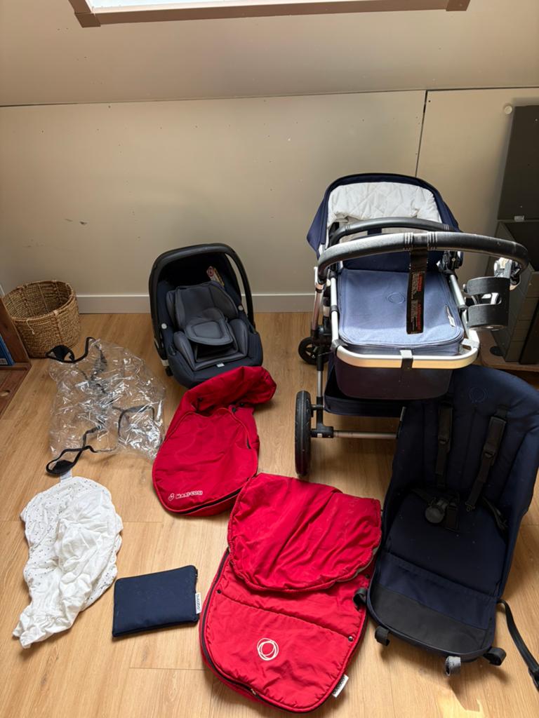 Bugaboo Cameleon 3 + Maxi-Cosi Tinca + accessoires, Kinderen en Baby's, Kinderwagens en Combinaties, Ophalen, Gebruikt, Bugaboo