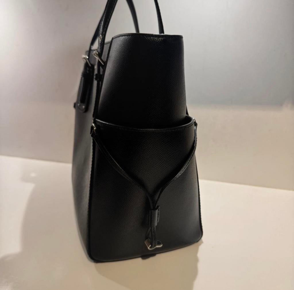 Micheal Kors Voyager EW tote bag zwart, Ophalen of Verzenden, Gebruikt, Zwart, Schoudertasje