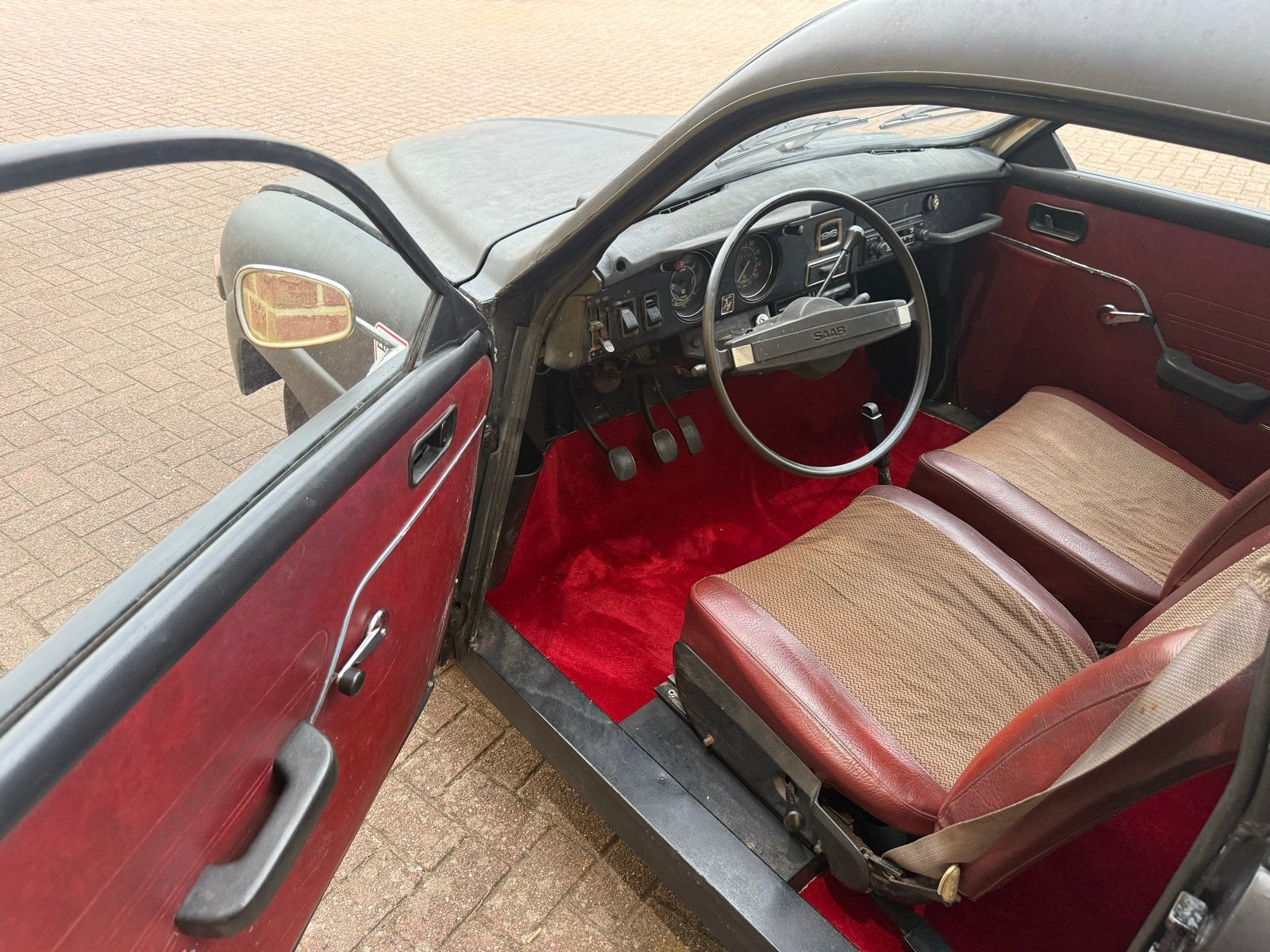 Saab 96 1.5 V4 1971 Grijs, foto 5