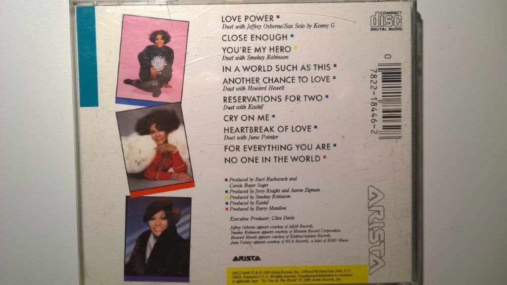 Dionne Warwick - Reservations For Two, Ophalen of Verzenden, Zo goed als nieuw