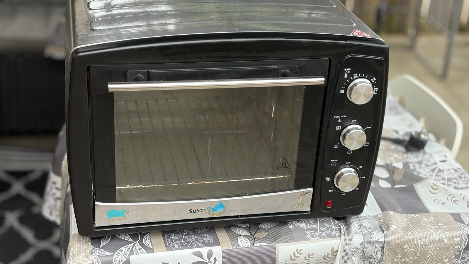 Silvercrest mini-oven met grillfunctie, zo goed als nieuw, Ophalen, Minder dan 45 cm, Silvercrest, Zo goed als nieuw
