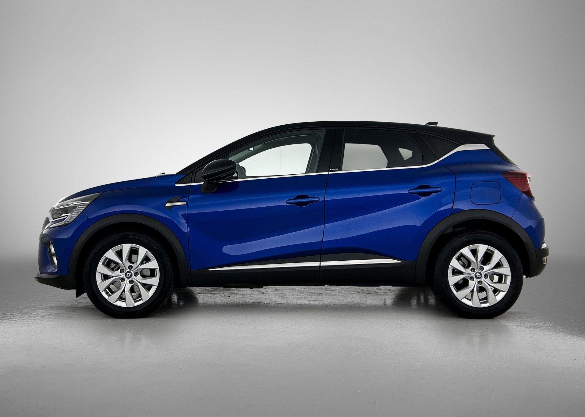 Renault Captur 1.6 E-Tech Plug-in Hybrid 160 Intens | Apple, Auto's, Renault, Stof, Gebruikt, 4 cilinders, Blauw