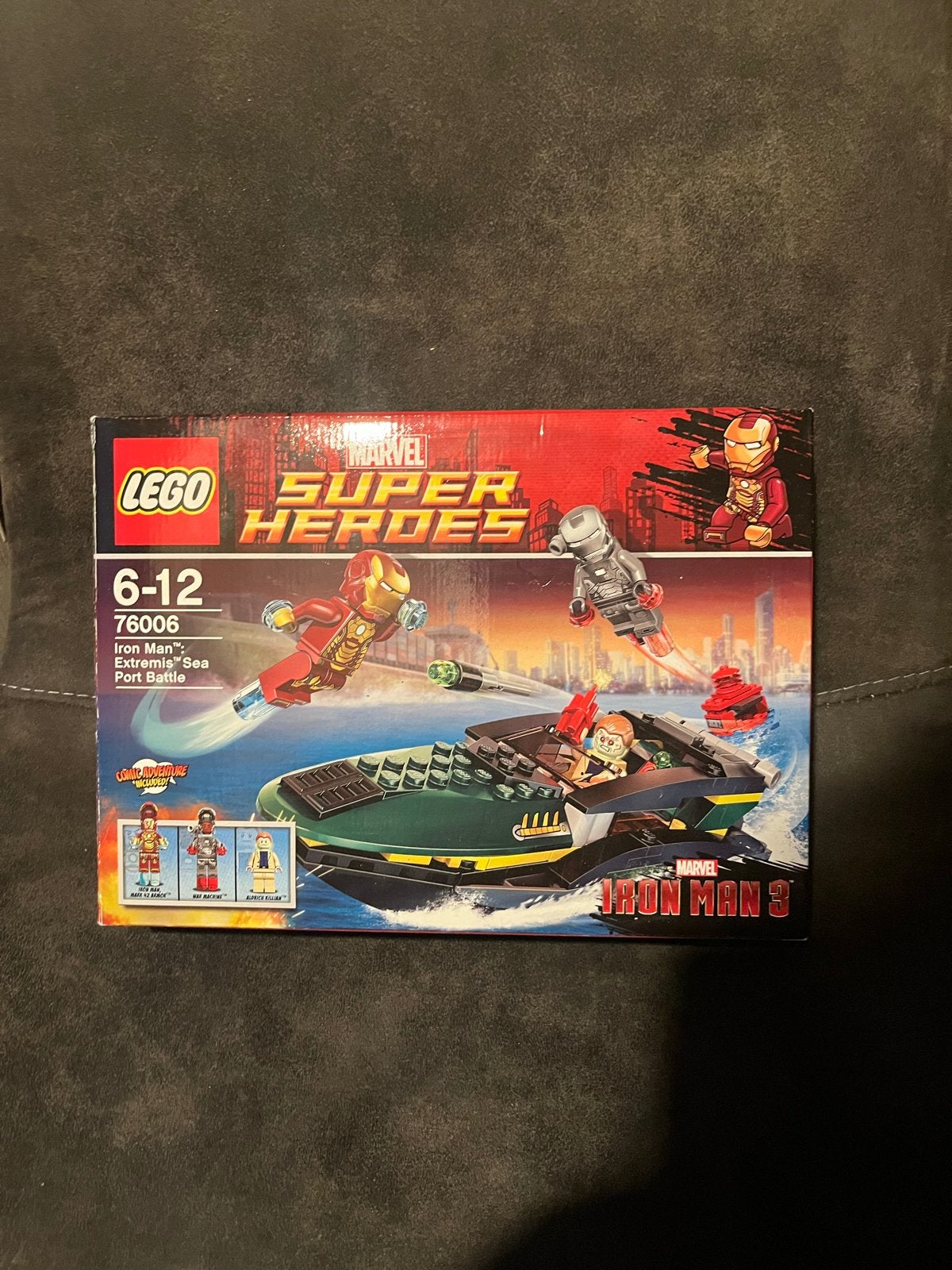 LEGO Marvel Super Heroes Iron Man vs. The Mandarin: Sea Batt, Gebruikt, Marvel, Lego, Ophalen of Verzenden