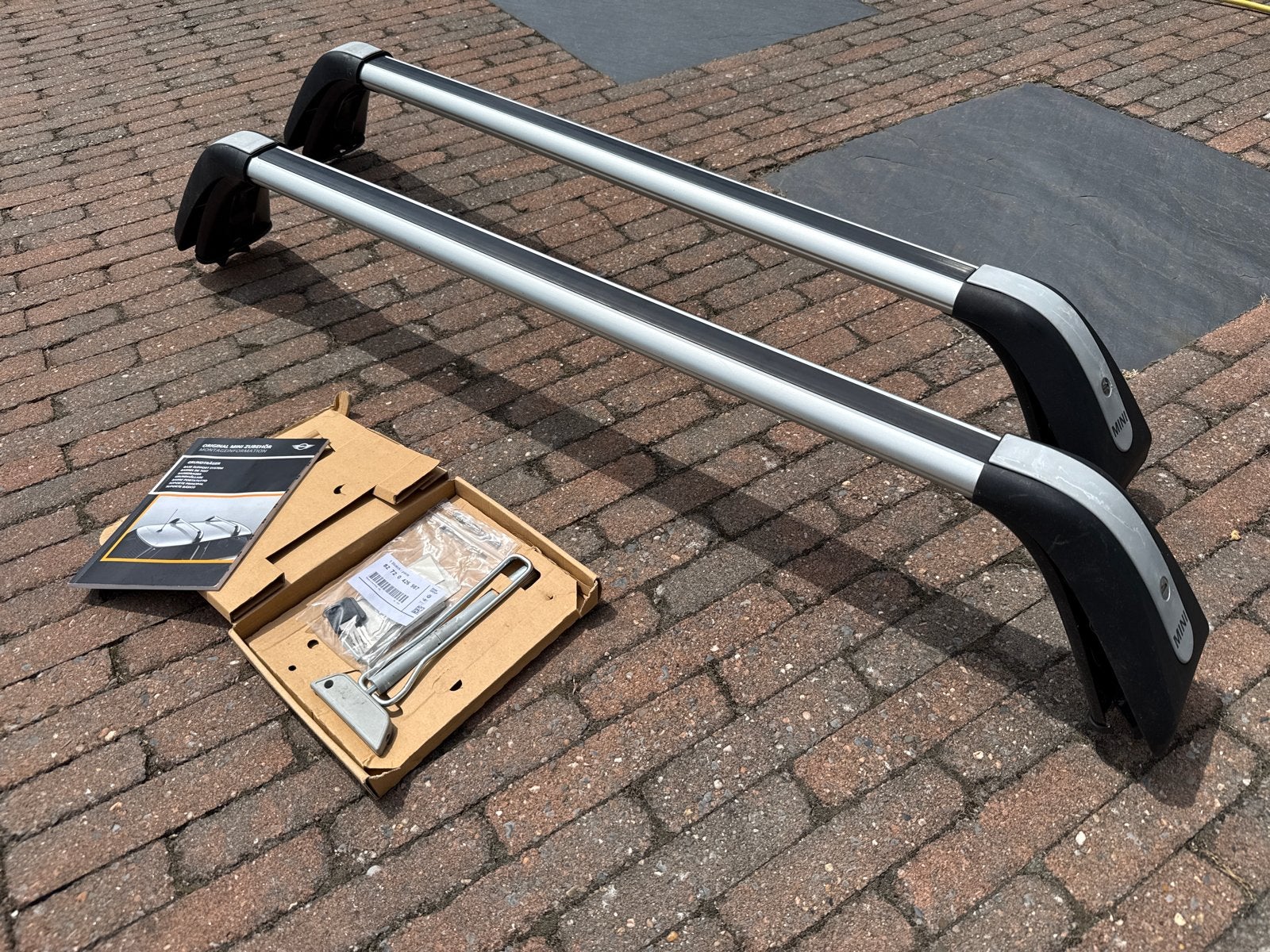 Originele MINI Clubman R55 dakdragers met toebehoren, Ophalen, Gebruikt