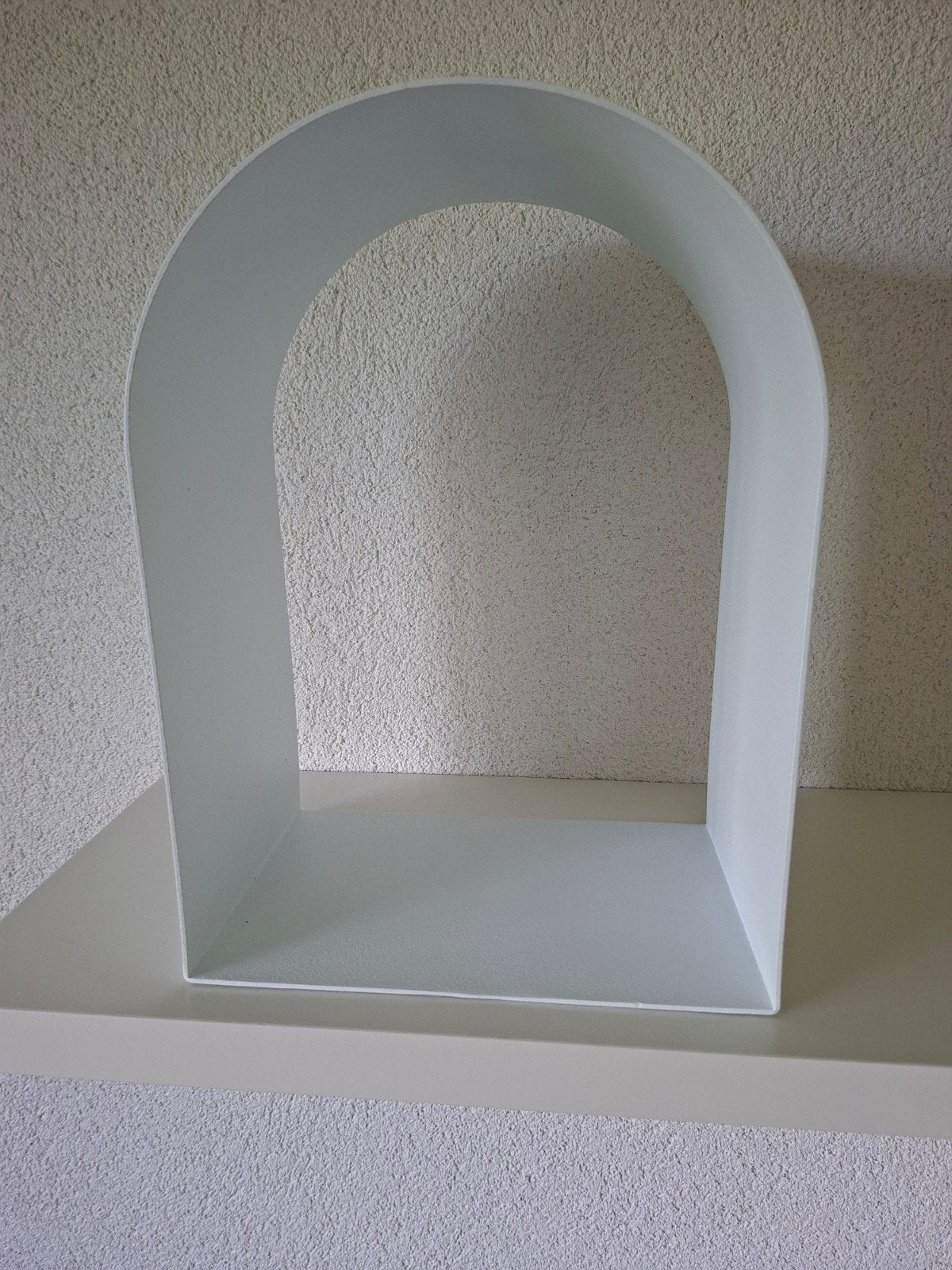 te koop: MENU wit stalen kunstobject, Ophalen, Wit, 30 cm, Gemerkt