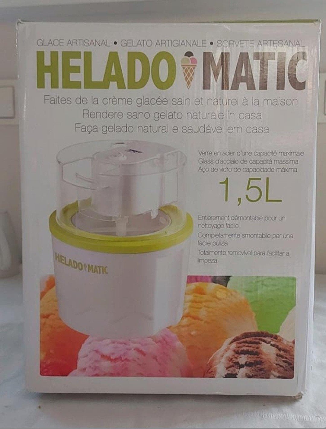 Helado Matic IJsmachine - Maak zelf heerlijk ijs!, Ophalen