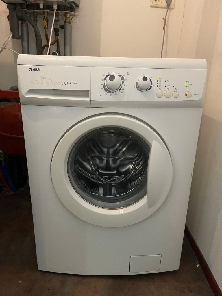 Zanussi wasmachine, Witgoed en Apparatuur, Wasmachines, Ophalen, Gebruikt, Bovenlader, 85 tot 90 cm
