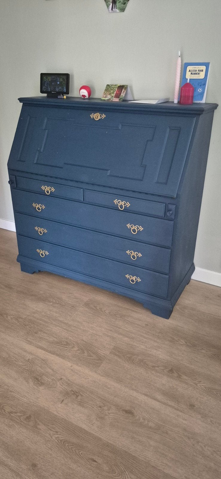 Prachtige oude secretaire, Ophalen, Gebruikt