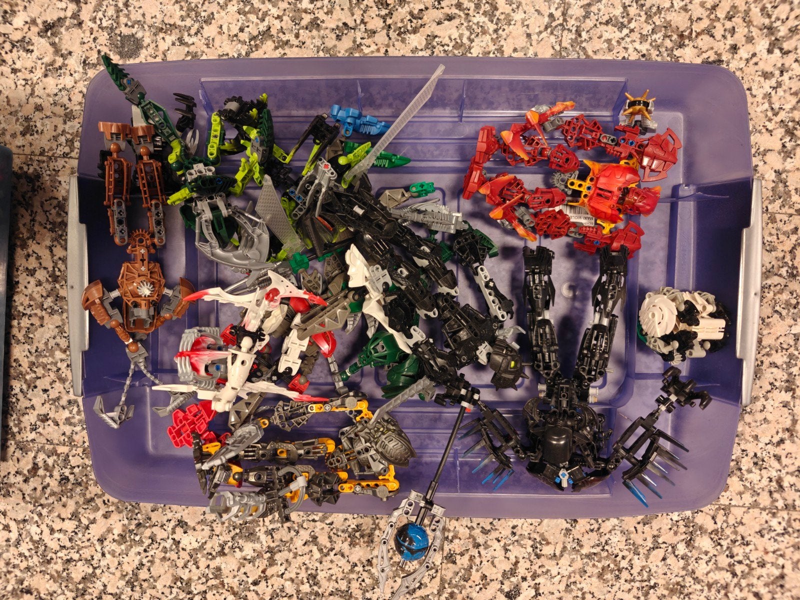 lego bionicle doos vol rond 5 kilo., Kinderen en Baby's, Speelgoed | Duplo en Lego, Ophalen