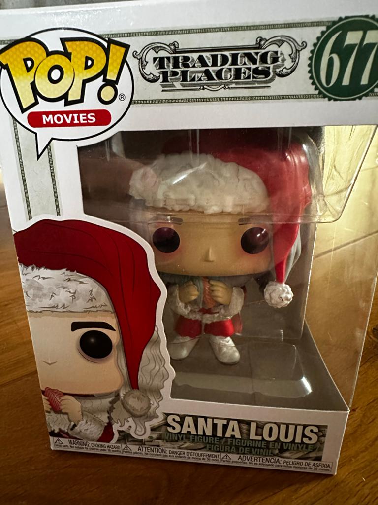 Funko Pop! Movies Trading Places Santa Louis #677, Ophalen of Verzenden, Nieuw