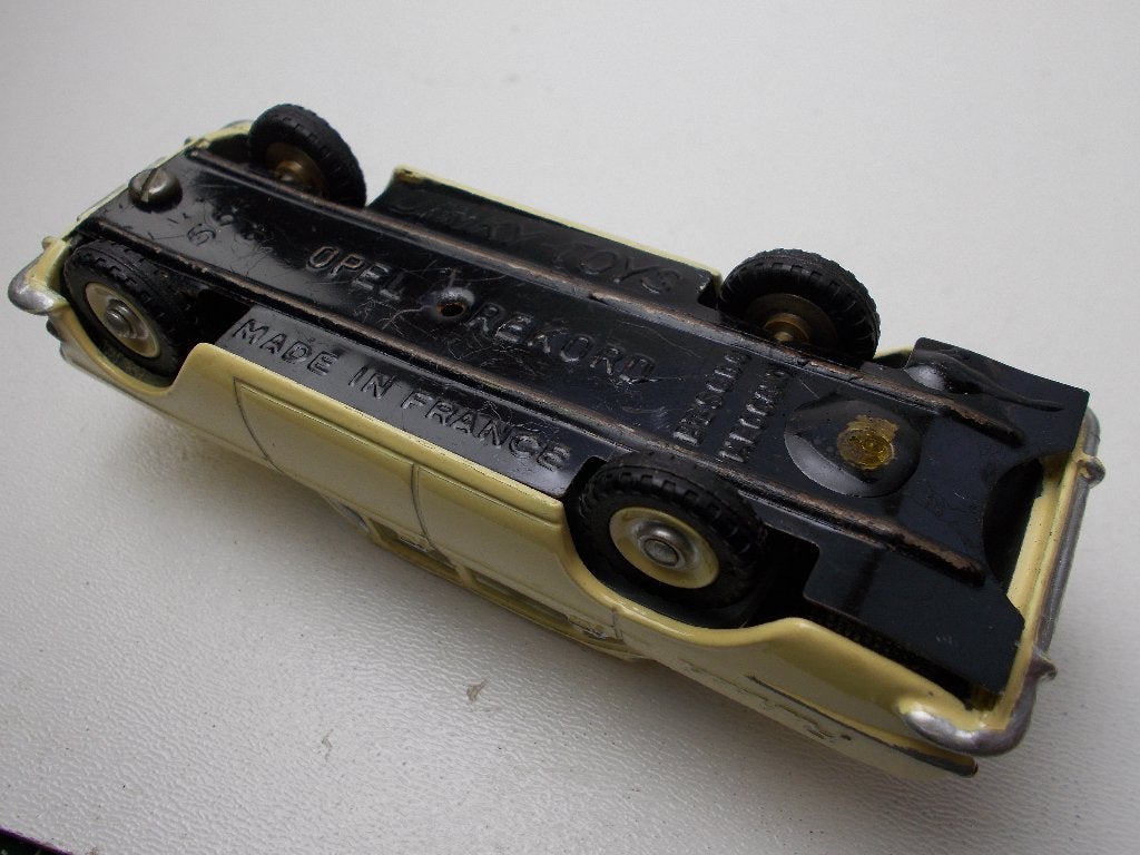 1960 Dinky Toys 554 OPEL REKORD (Gerestaureerd.), Ophalen of Verzenden, Auto, Dinky Toys
