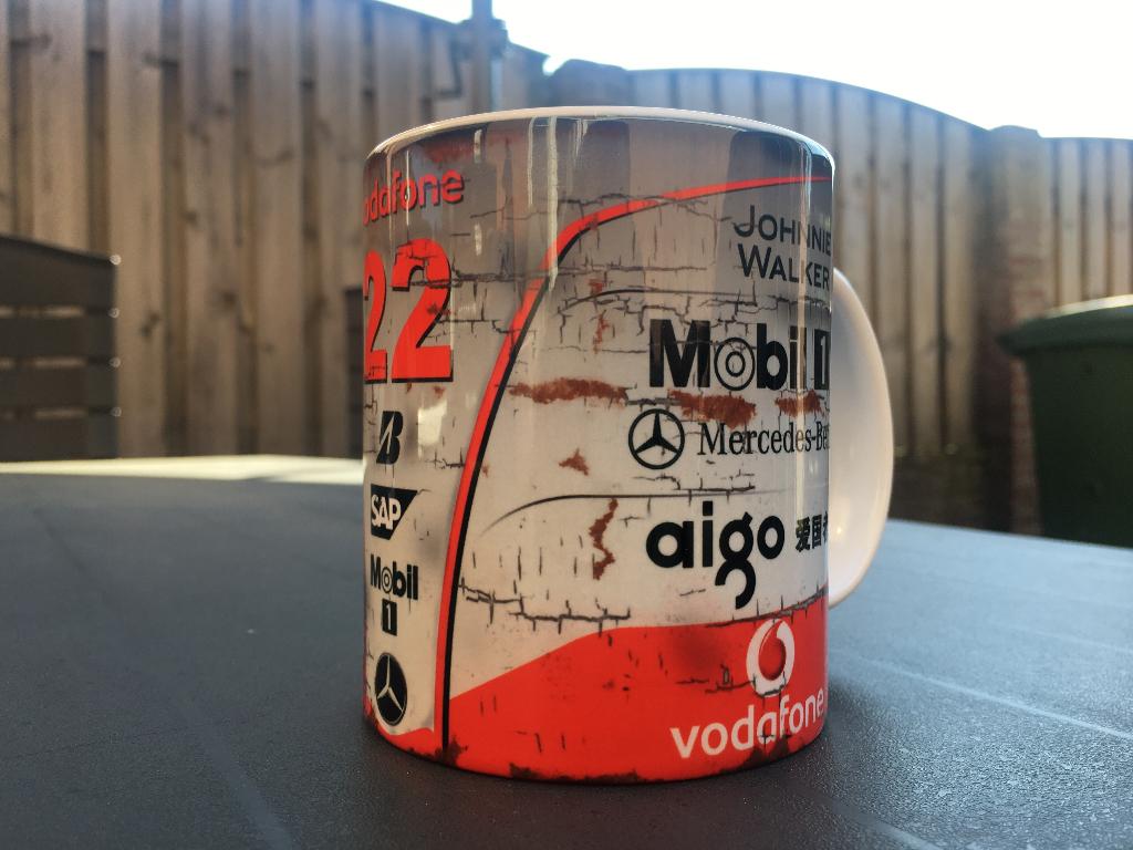 ✅ McLaren MP4-23 Hamilton F1 mok Vintage olie F1 Autosport, Ophalen of Verzenden, Nieuw, Formule 1