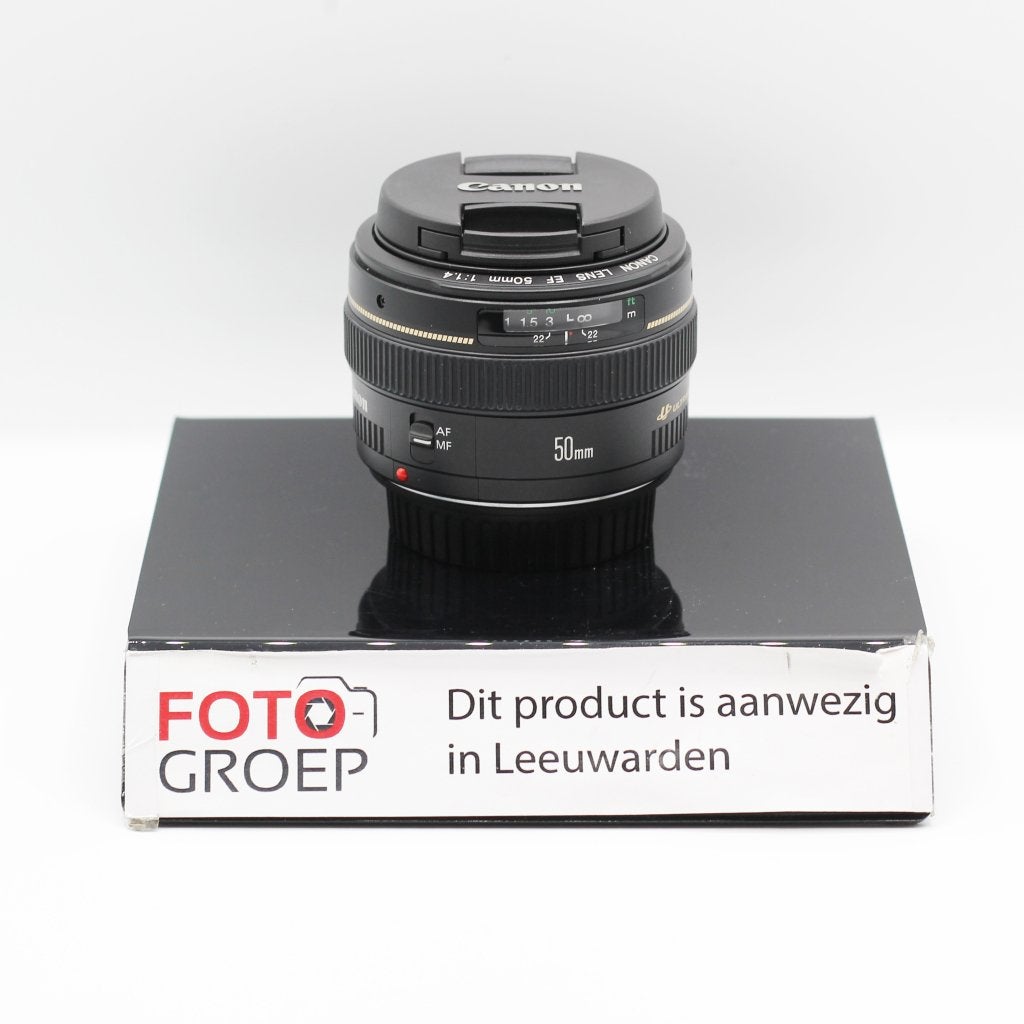 Canon EF 50mm 1.4 lens (leeuwarden), Canon, Leeuwarden@foto-groep.nl, Ophalen of Verzenden, Zo goed als nieuw