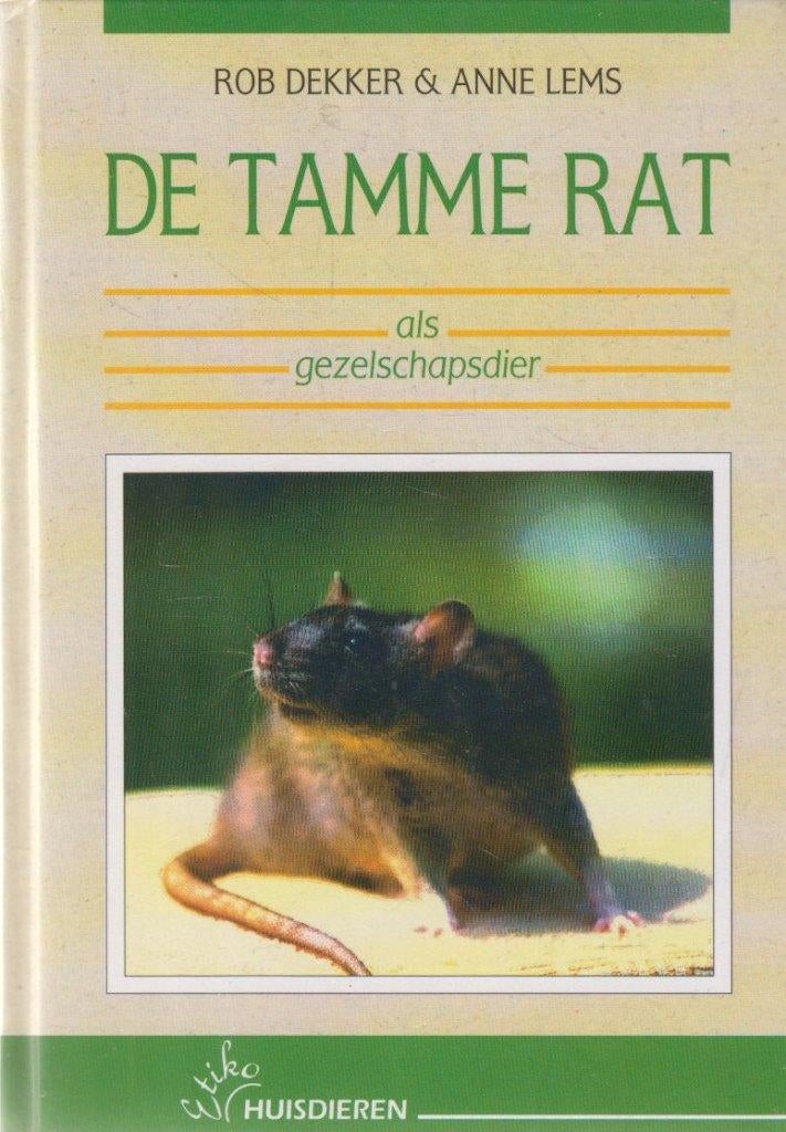 De tamme rat als gezelschapsdier, Verzenden, Rob Dekker, Zo goed als nieuw, Overige diersoorten